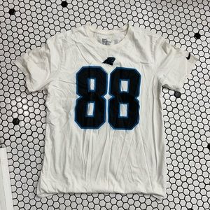 The Nike tee athletic cut shirt size large 88 Olsen Carolina panthers